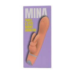 n12559 mina thrill g spot rabbit vibrator pkg