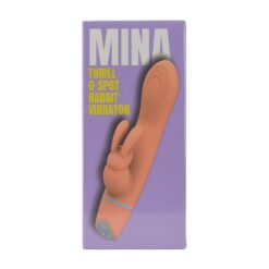 n12559 mina thrill g spot rabbit vibrator pkg covered