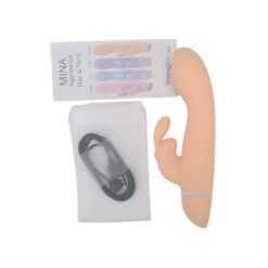 n12559 mina thrill g spot rabbit vibrator pkg inside