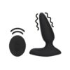 n12641 smooth vibrating anal plug with rc 1