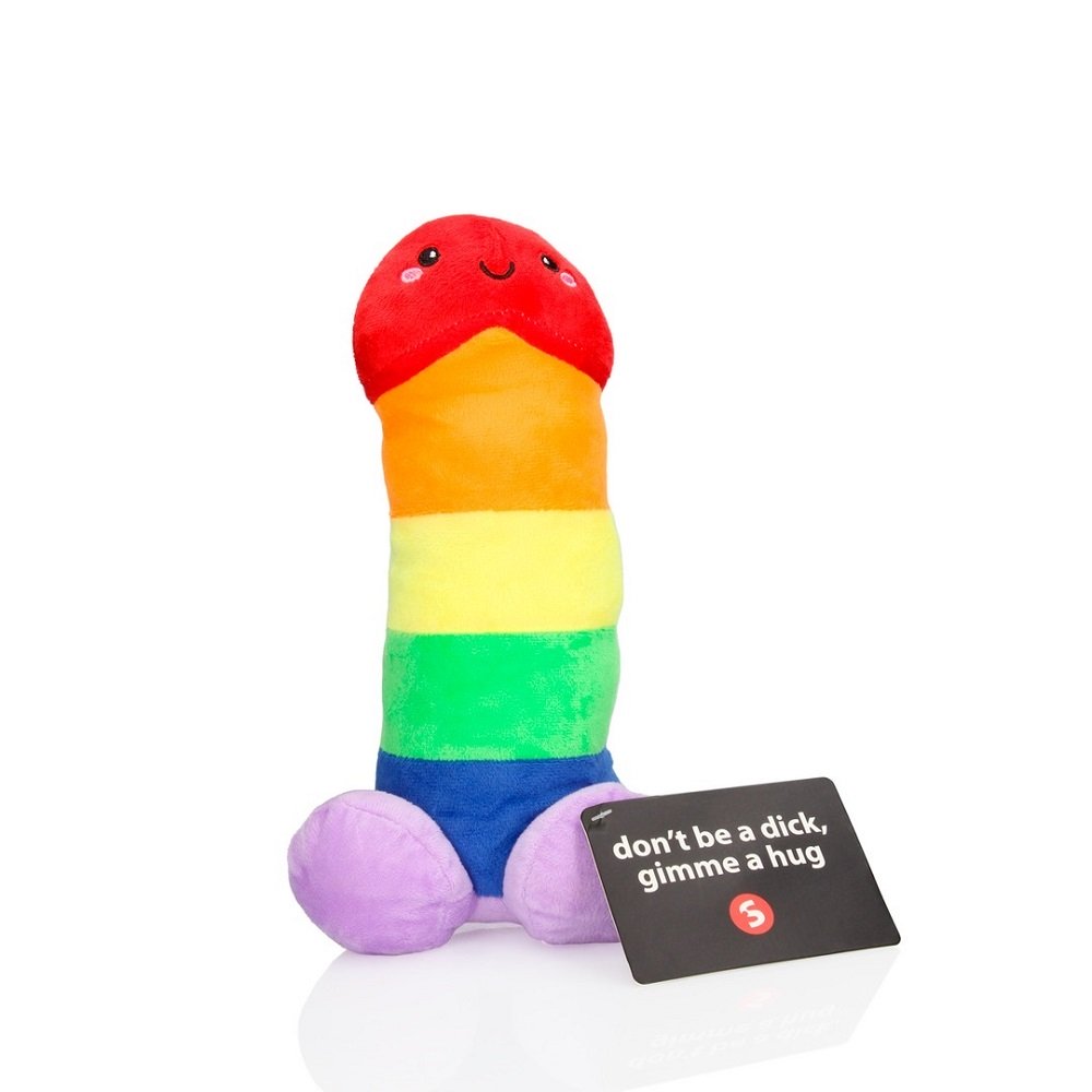 Penis Plushie Rainbow 1 Penis Plushie Rainbow