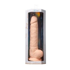 n11775 15inch realistic silicone dual density dildo wsuction cup wballs 7