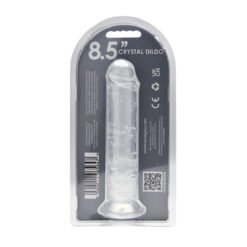 Loving Joy 8.5 Inch Suction Cup Dildo Clear 13 n12184 loving joy 8 5 inch suction cup dildo clear new pkg bk