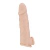 n12370 rev sleeves 8 inch realistic silicone penis extension sleeve 1