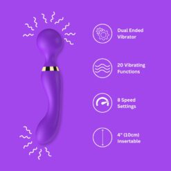 n12700 loving joy dual ended wand vibrator faq 1