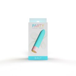 n12759 party color baly bullet vibrator blue 3