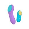 n12766 party color panty remote control vibrator purple 1