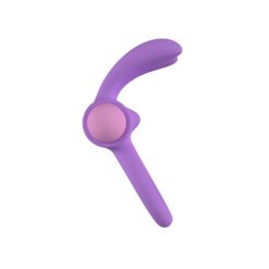 n12769 party color riny remote control rabbit cock ring purple 2