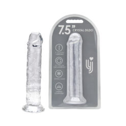 Loving Joy 7.5 Inch Suction Cup Dildo Clear 13 n12183 loving joy 7 5 inch suction cup dildo clear duo hr