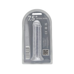 Loving Joy 7.5 Inch Suction Cup Dildo Clear 15 n12183 loving joy 7 5 inch suction cup dildo clear pkg bk hr
