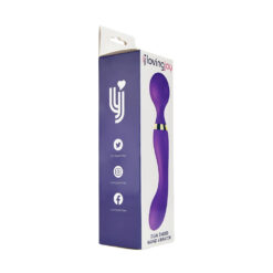 n12700 loving joy dual ended wand vibrator pkg 1