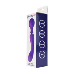 n12700 loving joy dual ended wand vibrator pkg 2