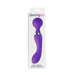 n12700 loving joy dual ended wand vibrator pkg
