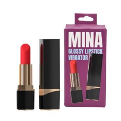 n12634 mina glossy lipstick vibrator duo