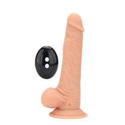 n12744 loving joy 7 5 remote thrusting vibrating silicone dildo 4