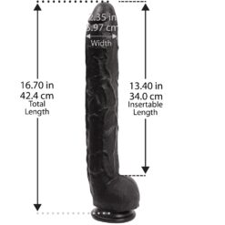 n9084 doc johnson dick rambone black 5 1