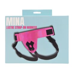 n12772 mina lustre strap on harness pkg