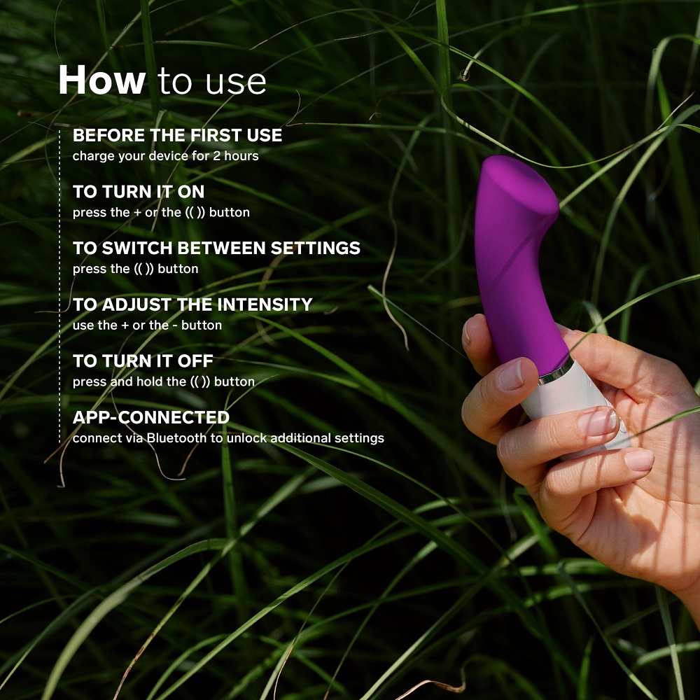 LELO Gigi 3 App Controlled G-Spot Vibrator Deep Rose 6 LELO Gigi 3 App Controlled G-Spot Vibrator Deep Rose - Image 6