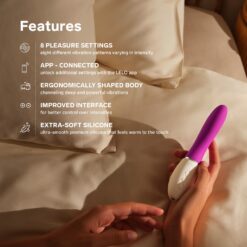 LELO LIV 3 App Controlled G-Spot Vibrator Deep Rose 11 n12894 lelo liv3 app controlled gspot vibrator deep rose 5