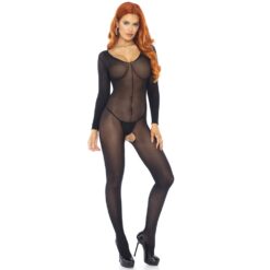 Leg Avenue Sheer Long Sleeves Bodystocking 7 n9159 leg avenue sheer long sleeves bodystocking 3 1