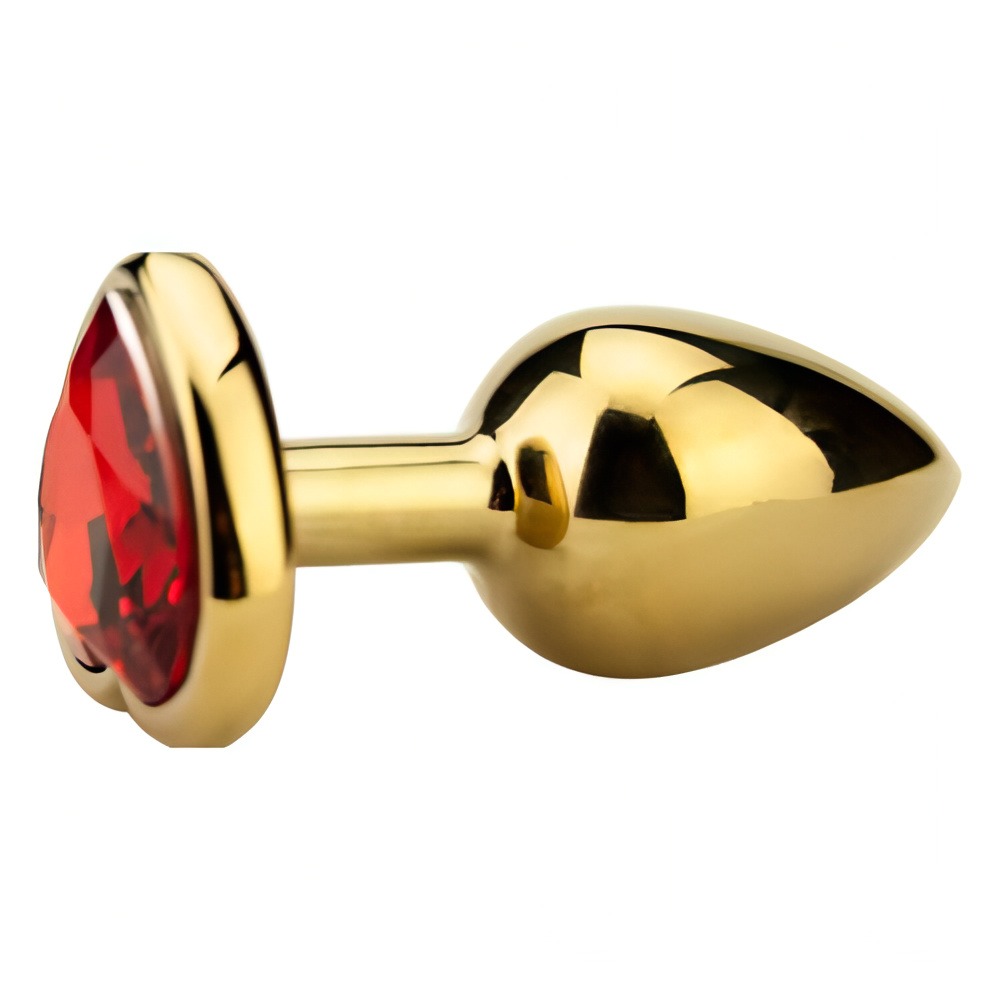 Precious Metals Heart Shaped Butt Plug-Gold 5 Precious Metals Heart Shaped Butt Plug-Gold - Image 5