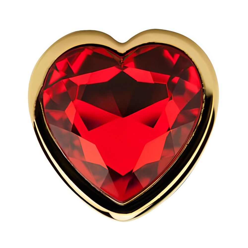 Precious Metals Heart Shaped Butt Plug-Gold 4 Precious Metals Heart Shaped Butt Plug-Gold - Image 4