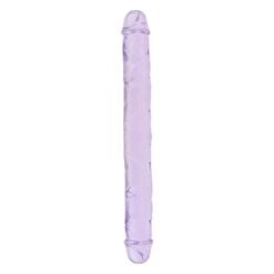 Loving Joy 12 Inch Double Dildo Purple 14 n11950 loving joy 12 inch double dildo purple lying down wr