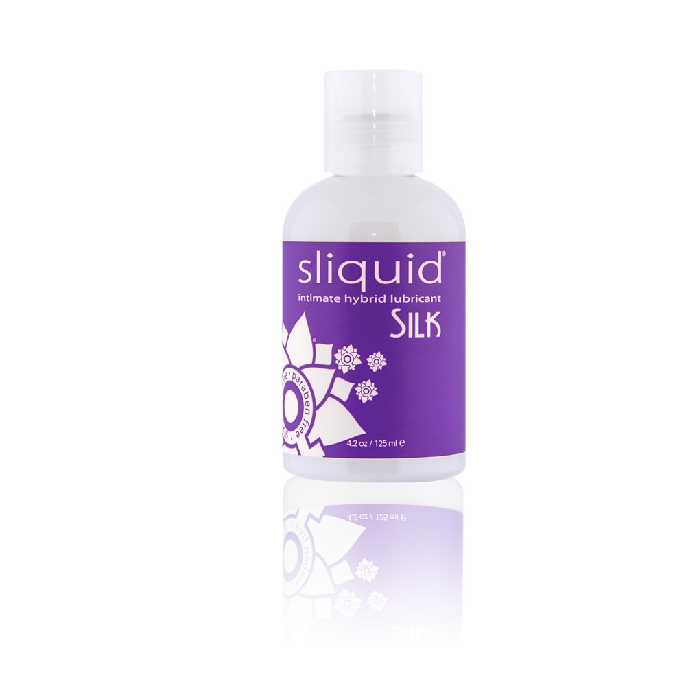 Sliquid Naturals Silk Hybrid Lubricant-125ml 3 Sliquid Naturals Silk Hybrid Lubricant-125ml - Image 3