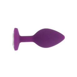 n12808 toosh purple silicone butt plug small 1