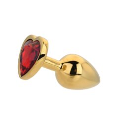 n12835 toosh heart shaped gold with red stone small 4