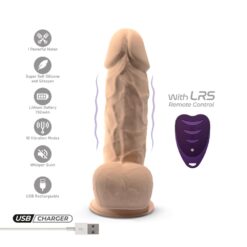 n12979 silexd 8 5inch remote controlled vibrating girthy dildo 9