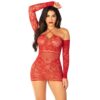 Leg Avenue Seamless Off the Shoulder Mini Dress Red 20 n12985 leg avenue seamless off shoulder mini dress red 1
