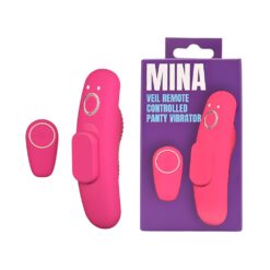 n12943 mina veil remote controlled panty vibrator pkg duo