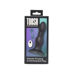 Toosh Remote Controlled Thrusting Butt Plug 14 n12952 toosh remote controlled thrusting butt plug pkg