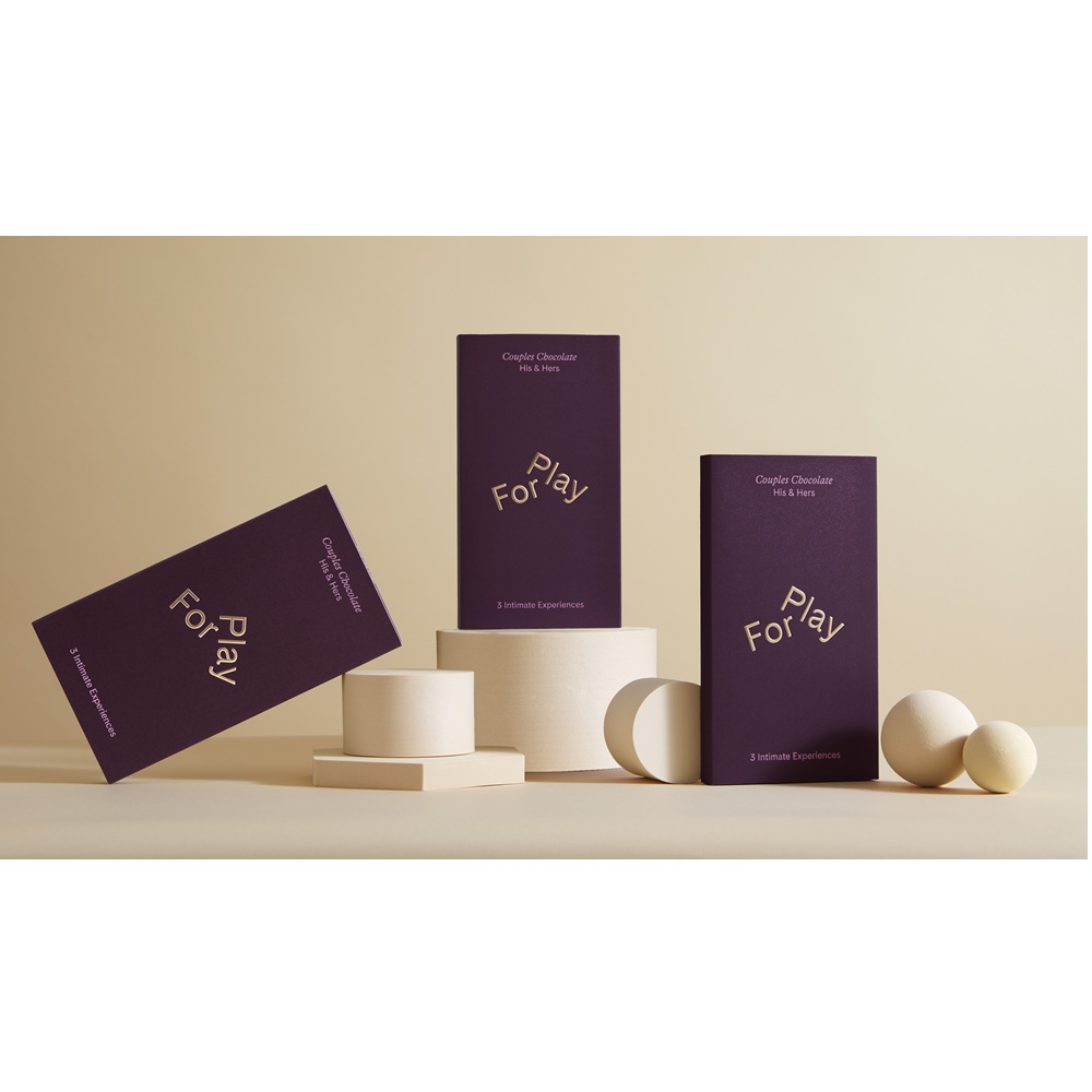 For Play His and Hers Couples Chocolate Dark 3 For Play His and Hers Couples Chocolate Dark - Image 3